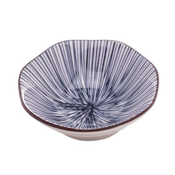 Conjunto Bowls Wolff Mixed Koji 4 Peças em Porcelana 10,5cm cor Azul