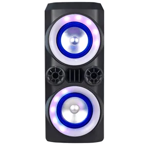 Caixa de Som Neon Multilaser, 300W, LEDs, Portátil, 2 Alto-falantes, Bluetooth® SP379
