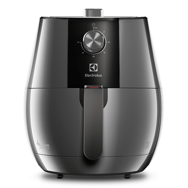 Fritadeira Air Fryer Grand Electrolux, 1400W, 4L, Desligamento Automático, Grafite - EAF30 220V