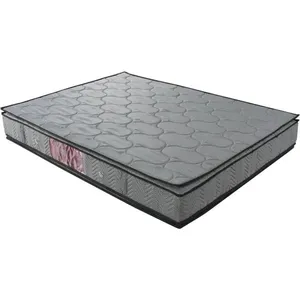Colchão Casal D60 Pillow Duplo 138x188cm Black - Ultra-Flex Firenze