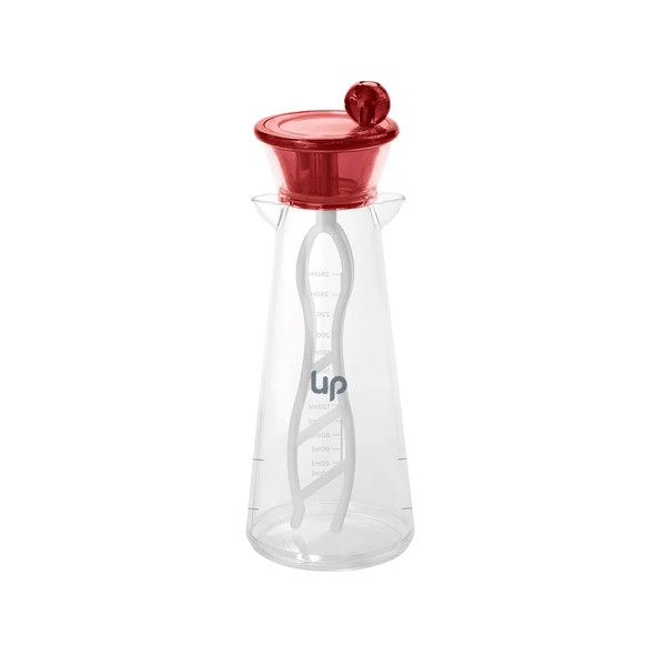 Misturador de Molhos com Tampa, Vermelho, Up Home - UD263 Misturador de Molhos com Tampa, Vermelho, Up Home - UD263