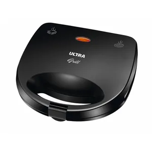 Sanduicheira e Grill Mondial Ultra Black, 750 W, Grelha Antiaderente - S-13 220V