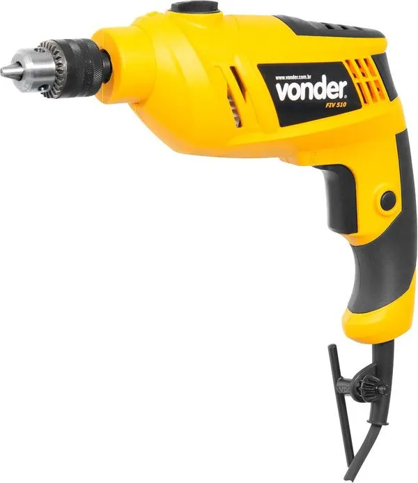 Furadeira com Impacto 3/8 Polegada, 500W, Velocidade Variável - FIV510 220V