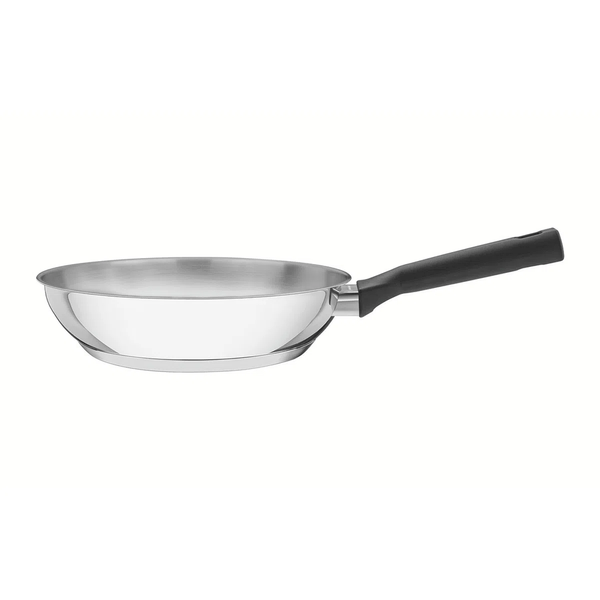 Frigideira Tramontina Brava, 20cm, Aço Inox, Fundo Triplo - 62195205 Frigideira Tramontina Brava, 20cm, Aço Inox, Fundo Triplo - 62195205