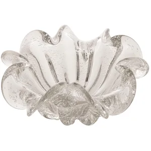 Centro De Mesa Italy Lyor, Vidro, Transparente, 24x11cm - 4468