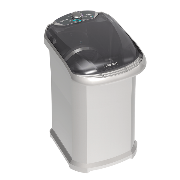 Tanquinho Colormaq 4,5 Kg, Econômica, com Filtro de Fiapos, Prata - LCT05 220V