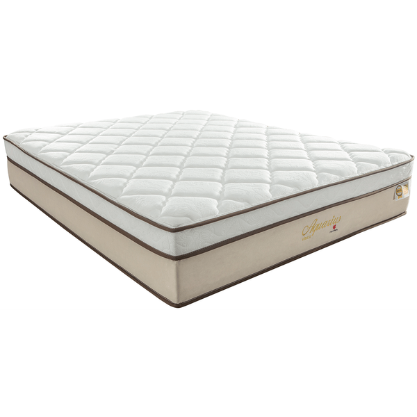 Colchão Queen Size, Espuma D30, Espuma Hiper Soft, Tecido Suede, 158x198 - Montreal Aquárius