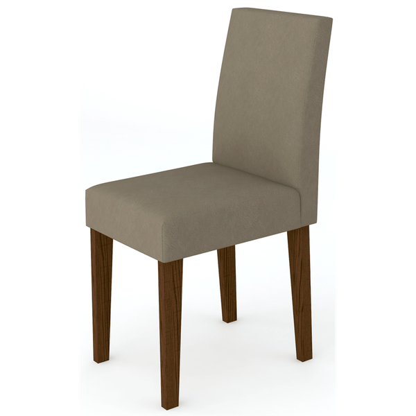 Conjunto com 2 Cadeiras em MDF, Espuma D18 - Giovana Castanho WD25