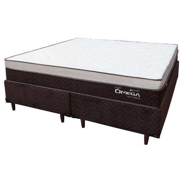 Conjunto Box King Size, Mola Pocket, D26, Faixa Sued, 193 x 198 cm - Amore