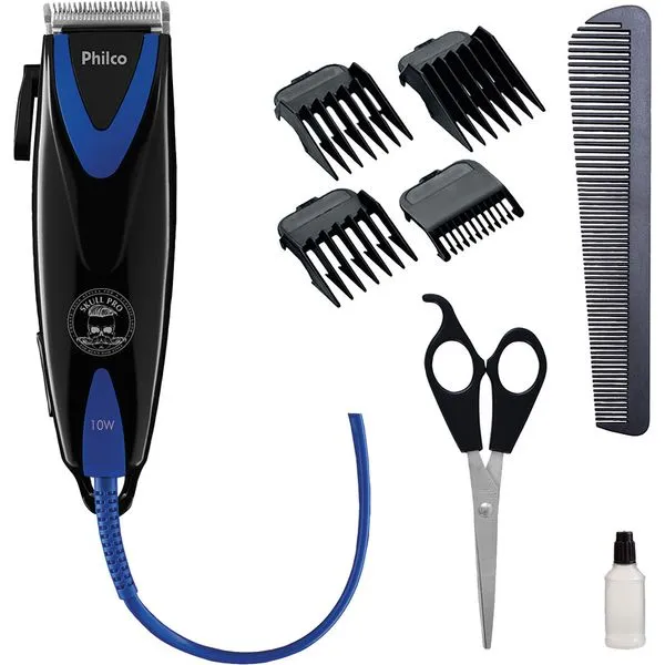 Máquina de Cortar Cabelo Philco SkullPro PCR08P 220V