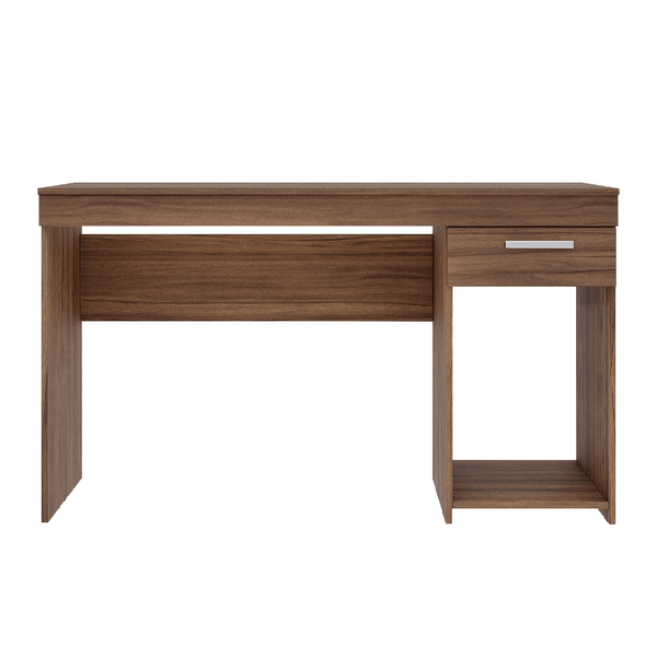 Mesa Para Computador Office, MDP, 1 Gaveta, Espaço Para Gabinete - NT2070 Nogal Trend