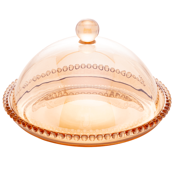 Queijeira Pearl da Wolff, Cristal, Âmbar - 28269