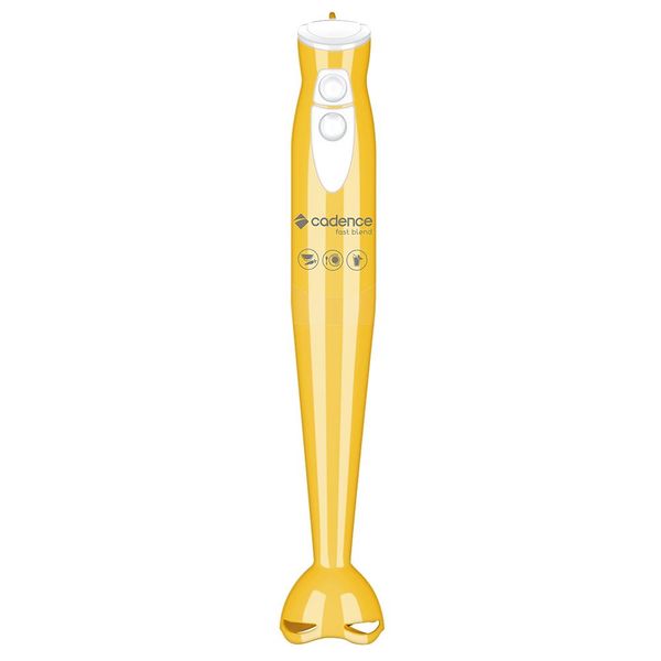 Mixer Fast Blend Colors Cadence, 2 Velocidades, Desmontável, Amarelo - MIX294 220V