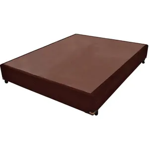 Box Casal com Tecido Sued 138x188cm - Probel Sued Madeira