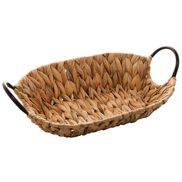 Cesta da Lyor, Fibra Natural/Metal, Natural - 1636