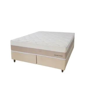 Conjunto Box King Amore Firme com Molas Ensacadas 2,03X1,93 - Topazio