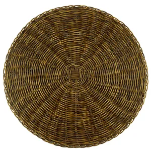 Lugar Americano Royal, Plástico, 38x0,6cm, Café - 60997