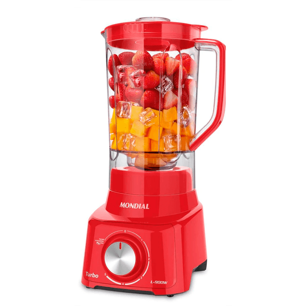 Liquidificador Mondial Turbo,900W 2,7 L - L900 FR 220V