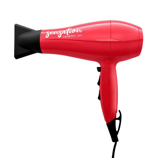 Secador de Cabelo Sensation Gama Italy, Ceramic Ion, 2 Velocidades, 3 Temperaturas, 2000W, Rosa Salmão 110V