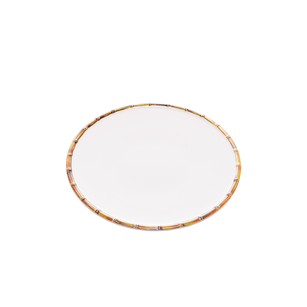 Prato para Sobremesa Melamina, 22cm, Branco - 28312