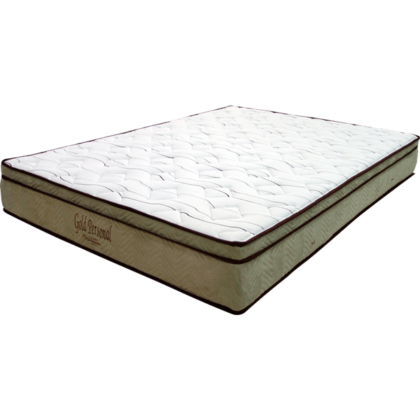 Colchão Casal Superpocket Gold Personal, 138x188cm, Tecido Suede - Ortobom Bege