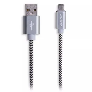 Cabo Micro 1,5m USB - Cinza - Multilaser - WI341