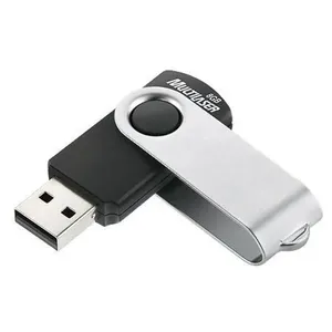 Pen Drive 8gb Twist2 Pd587 Preto E Prata