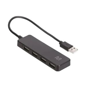 Adaptador Hub USB 2.0 Com 4 Portas Multi (Multilaser) - AC443 AC443