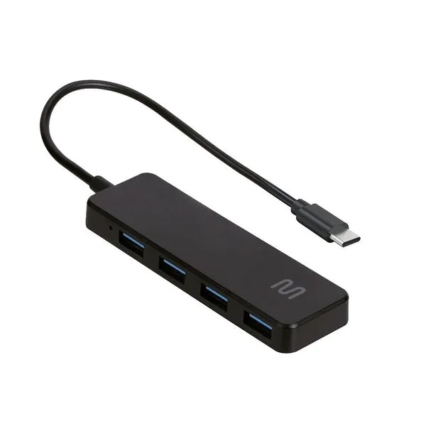 Adaptador Hub Tipo-C com 4 Portas Slim Multi - AC445 AC445