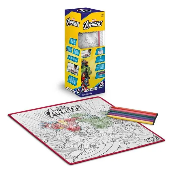 Tapete Mágico Acqua Para Colorir Avengers Multikids - BR2385 BR2385