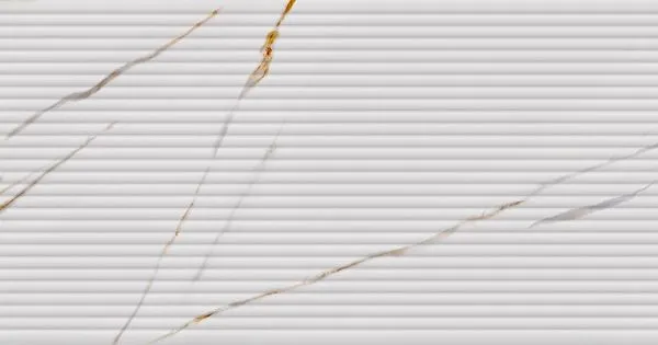 Revestimento Fileto Oro Retificado Acetinado Branco 39x75cm 2,06m2 (Lote 14)