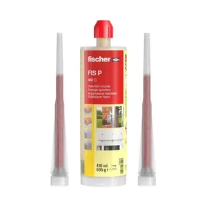 Chumbador Químico Bicomponente Carga Média FIS P 410ml Fischer Chumbador Químico Bicomponente Carga Média FIS P 410ml