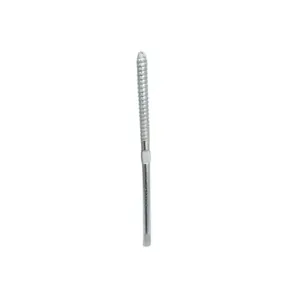 Suporte Invisível Zincado com Bucha 115x6mm 2 peças
