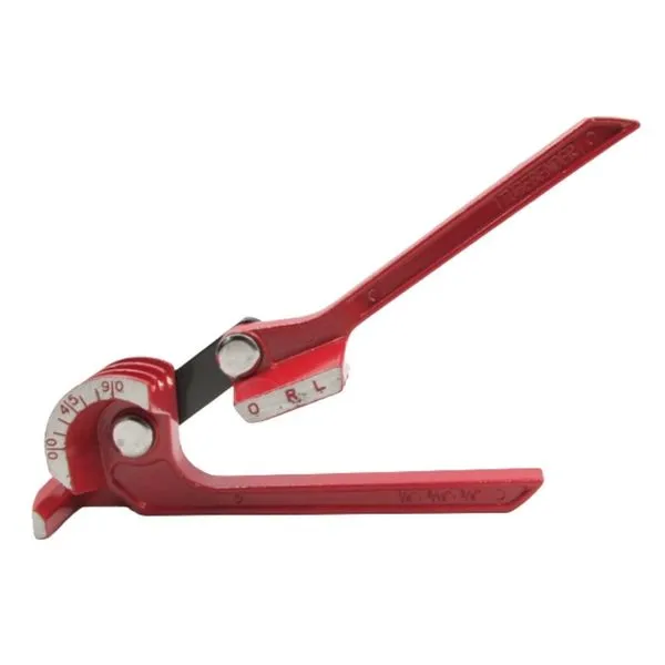 Curvador de Tubos 1/4" 3/8" 1/2" Ângulo de 90º AGT Curvador de Tubos 1/4" 5/16" 3/8" 3 em 1 com Ângulo de 90º Graus