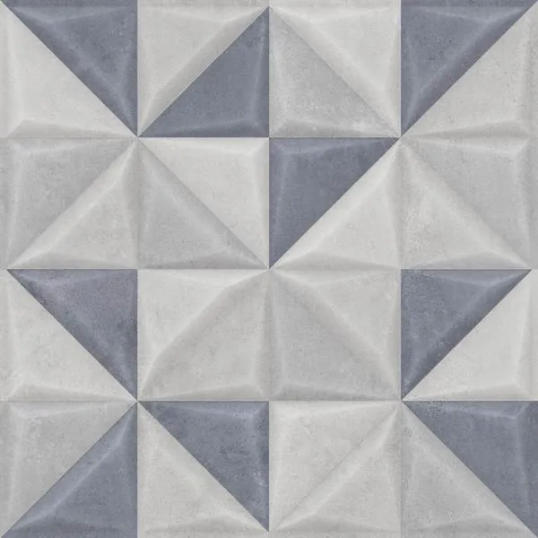 Porcelanato Berlim Decor Retificado Acetinado Cinza 62,5x62,5cm 2,73m2 (Lote 11)