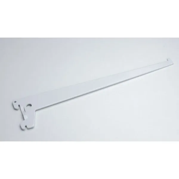 Suporte Simples Encaixe Até 65kg Aço Fico Suporte Simples Encaixe Até 65Kg 27cm Aço Branco