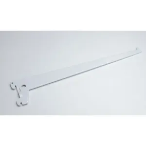 Suporte Simples Encaixe Até 65kg Aço Fico Suporte Simples Encaixe Até 65Kg 27cm Aço Branco
