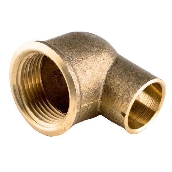 Cotovelo de Redução 11 Latão Rumo Certo Cotovelo Redução 11 3/4"x28mm Rumo