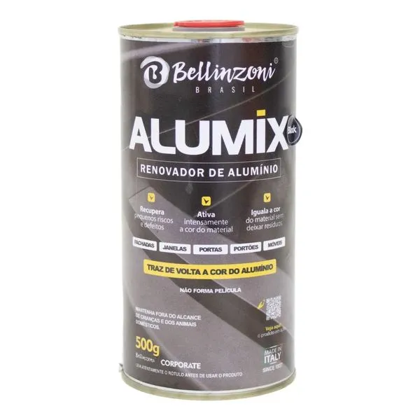 Renovador de Cor para Alumínio 500g Alumix Black Bellinzoni