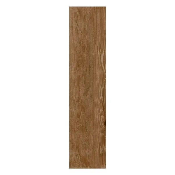 Porcelanato Ipê Retificado Acetinado Marrom 24x105cm 1,85m2 (Lote 45)