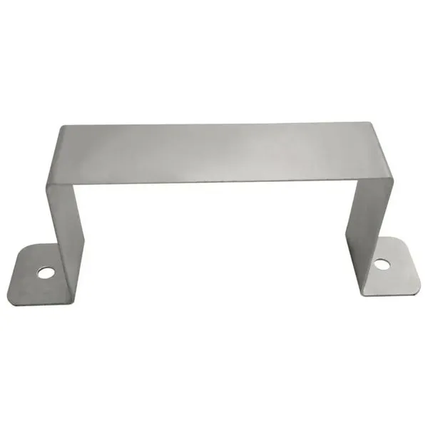 Abraçadeira Condutor Retangular Aço C28 Branco 13,5x3cm Calhaforte