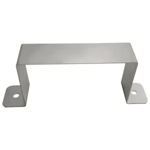 Abraçadeira Condutor Retangular Aço C28 Branco 13,5x3cm Calhaforte