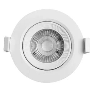 Spot LED de Embutir Eco Redondo Branco 7W Bivolt Black&Decker Spot de Led de Embutir Redondo Branco 7W 500 Lúmens Luz Branca