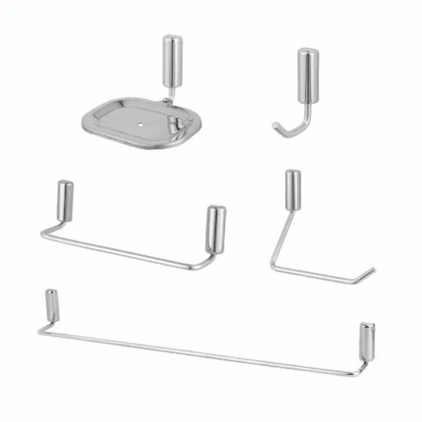 Kit Acessórios para Fixar Inox Lift com 5 peças Cromado