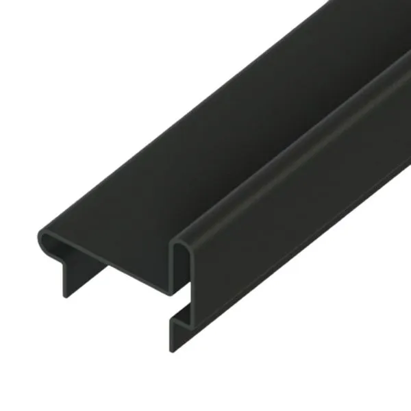 Perfil Batente para Porta Fit Eucatex Perfil Batente para Porta Preto Liso Fit 212,8cm