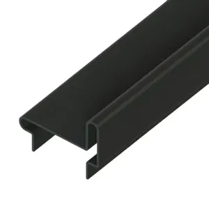 Perfil Batente para Porta Fit Eucatex Perfil Batente para Porta Preto Liso Fit 83,2cm