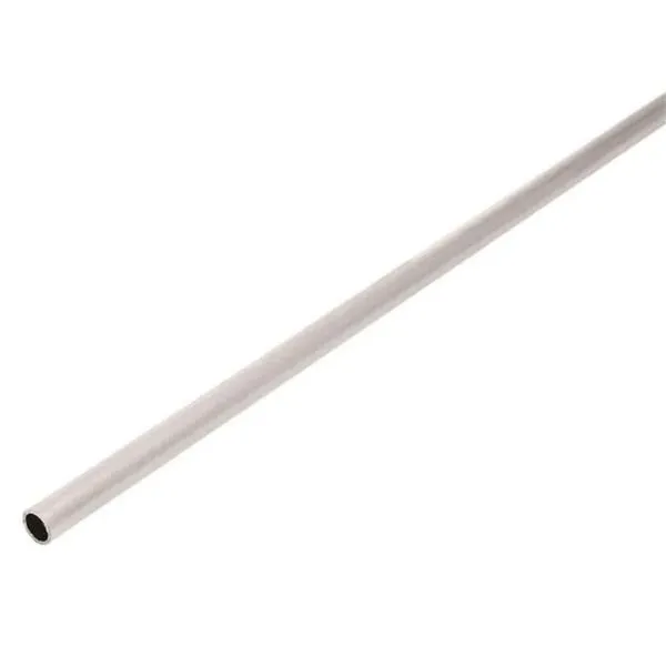 Tubo Redondo 1m Alumínio Natural Decal Tubo Redondo 12,7x1,24mm "1/2" 1m Alumínio Natural