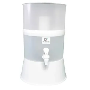Filtro de Água Compacto de 7,5 Litros com Vela Branco Duchen