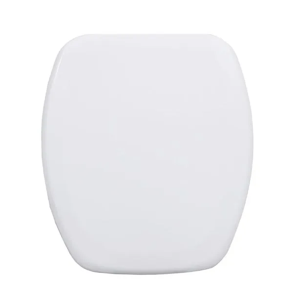 Assento Sanitário Almofadado Delicat Thema PP Quadrado Branco Assento Sanitário Almofadado Delicat Thema Quadrado Branco