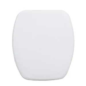 Assento Sanitário Almofadado Delicat Thema PP Quadrado Branco Assento Sanitário Almofadado Delicat Thema Quadrado Branco